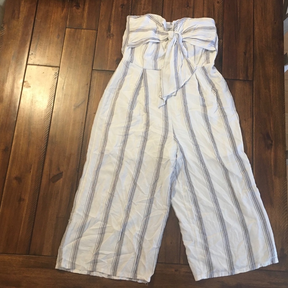 Striped Romper/Jumpsuit - Never Worn